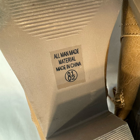 Soda Tan Ankle Booties - Picture 7 of 8